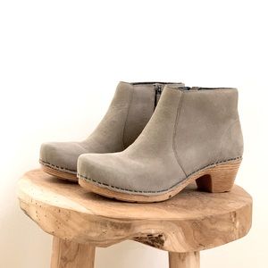Dansko Maria Nubuck Clog Boot